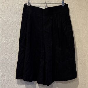 90s‎ linen Mom shorts Bermuda loose